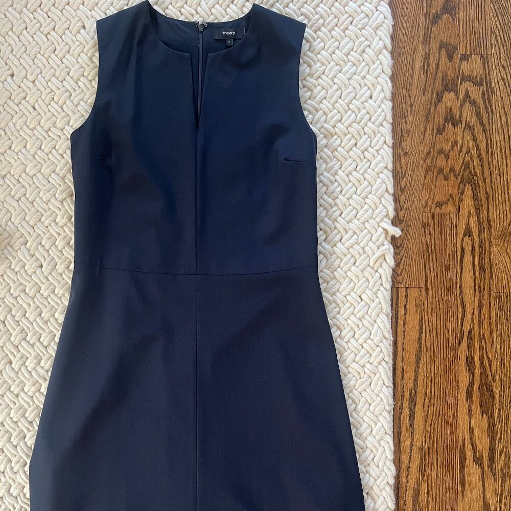 Theory Navy Dress